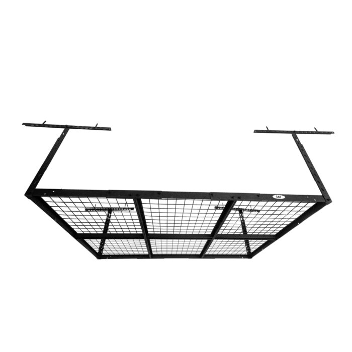Side view of a medium-sized empty CAT ceiling storage rack